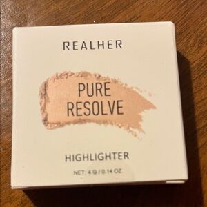RealHer Pure Resolve Highlighter - Radiant Gold